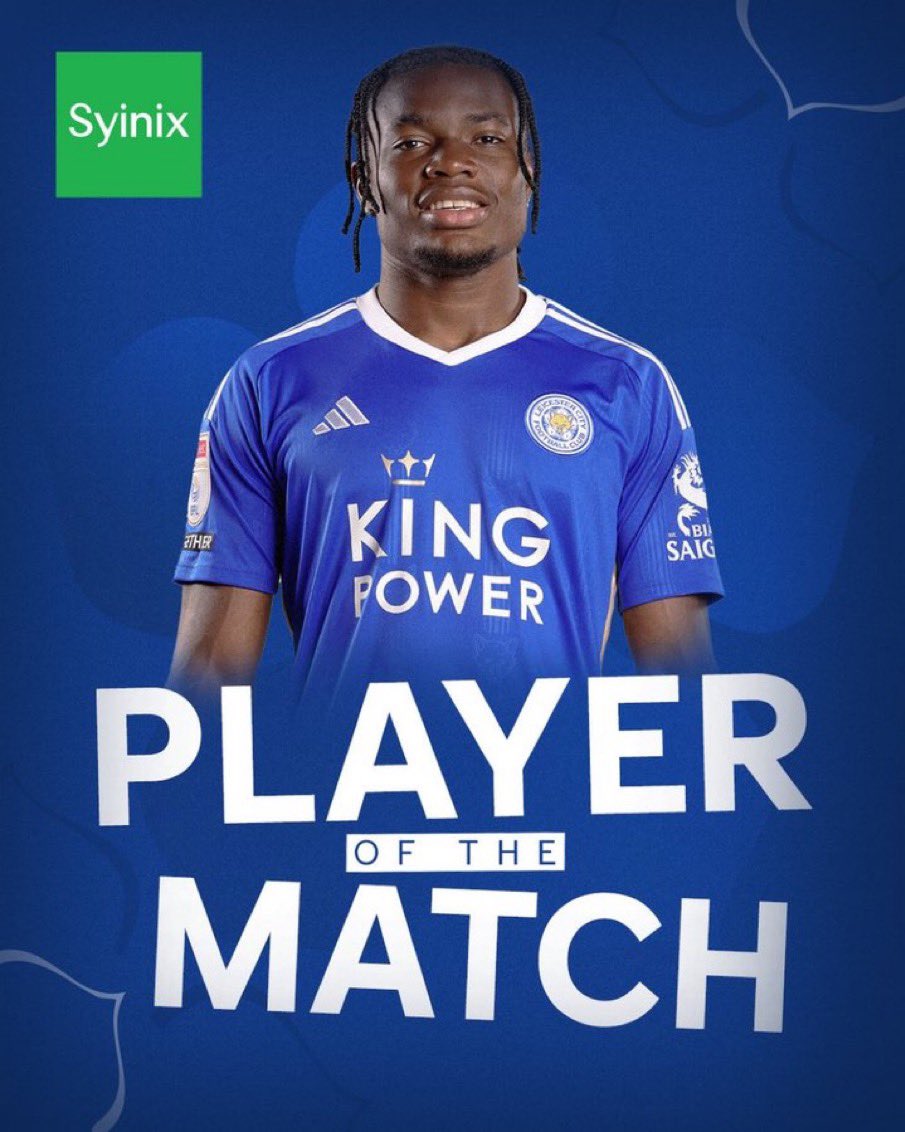 🇬🇭Abdul Fatawu Issahaku (19,2004) With a hatrick last night for Leicester City … in a game they needed to win. Clutch player. Top player. Absolute Talent!