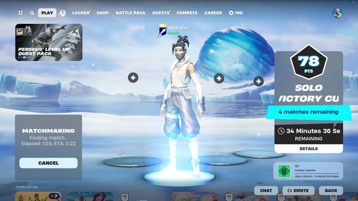 Early quall back to back win <a href="/FNCompetitive/">Fortnite Competitive</a>