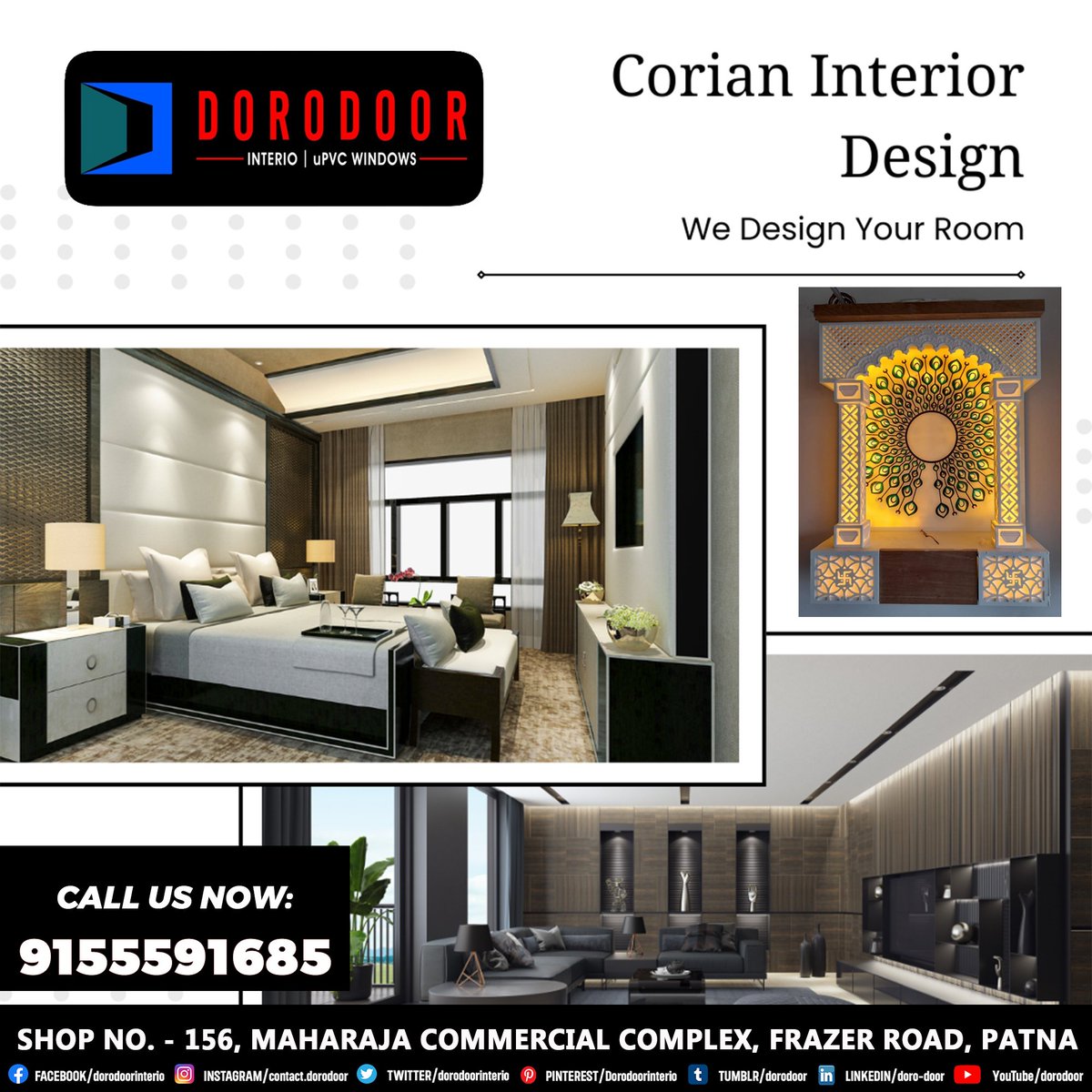 ✨ Dorodoor: Elevate with Corian Interiors! ✨ Experience luxury, durability, and timeless elegance. Let's transform your space! 🏡💫 #Dorodoor #CorianInteriors #LuxuryLiving #Durability #TimelessElegance #TransformativeDesign