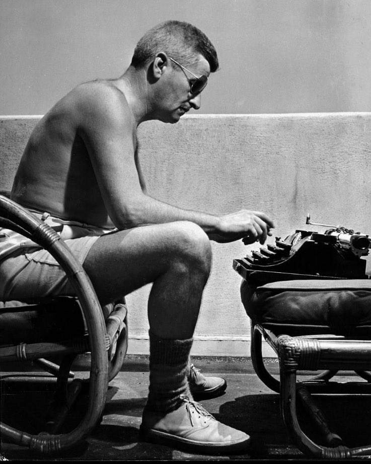 William Faulkner au travail. #faulkner #livres #lecture #litterature @WilliamFaulkner