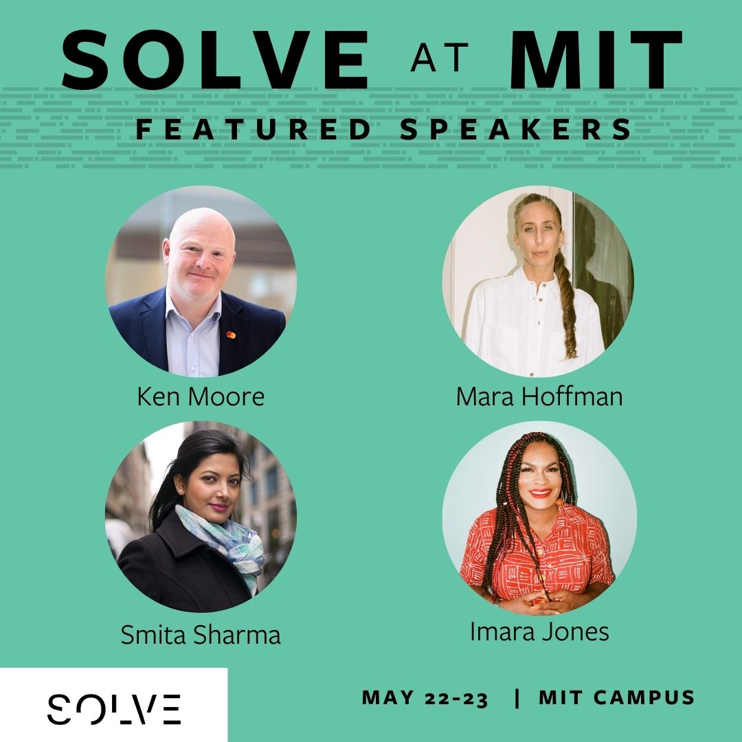 Another speaker update for Solve at MIT 2024! Don’t miss hearing from these industry leaders. Register for the public opening plenary (May 22), live stream (May 22-23), or request an invite to attend the full 2-day event on @MIT's campus solve.mit.edu/events/solve-a… #SolveAtMIT