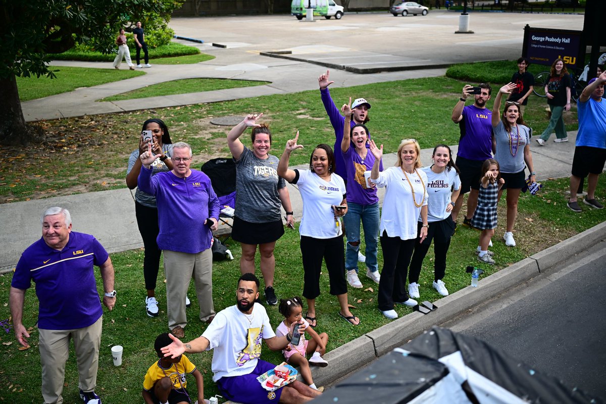 Celebrating the Champs 🏆 @LSUgym