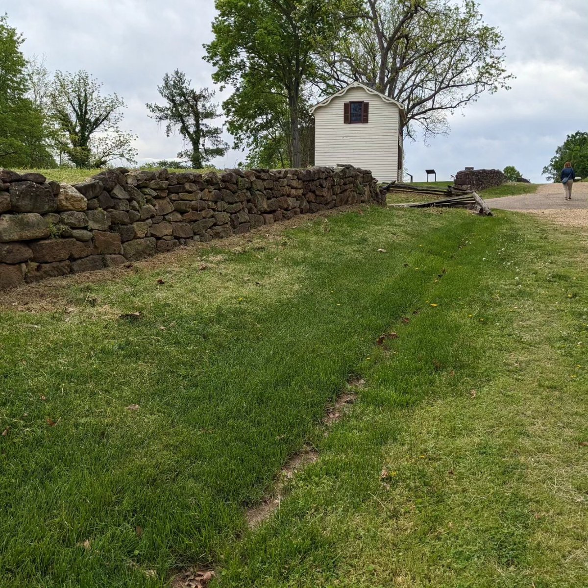 Have you ever been somewhere and suddenly realized you were there a LONG time ago?

Today: a 50 YEAR deja vu! I visited a Civil War battlefield today, realized I was there when I was 10 years old with my Dad.  The place? 'The Sunken Road' at Fredericksburg. 

How crazy is that?