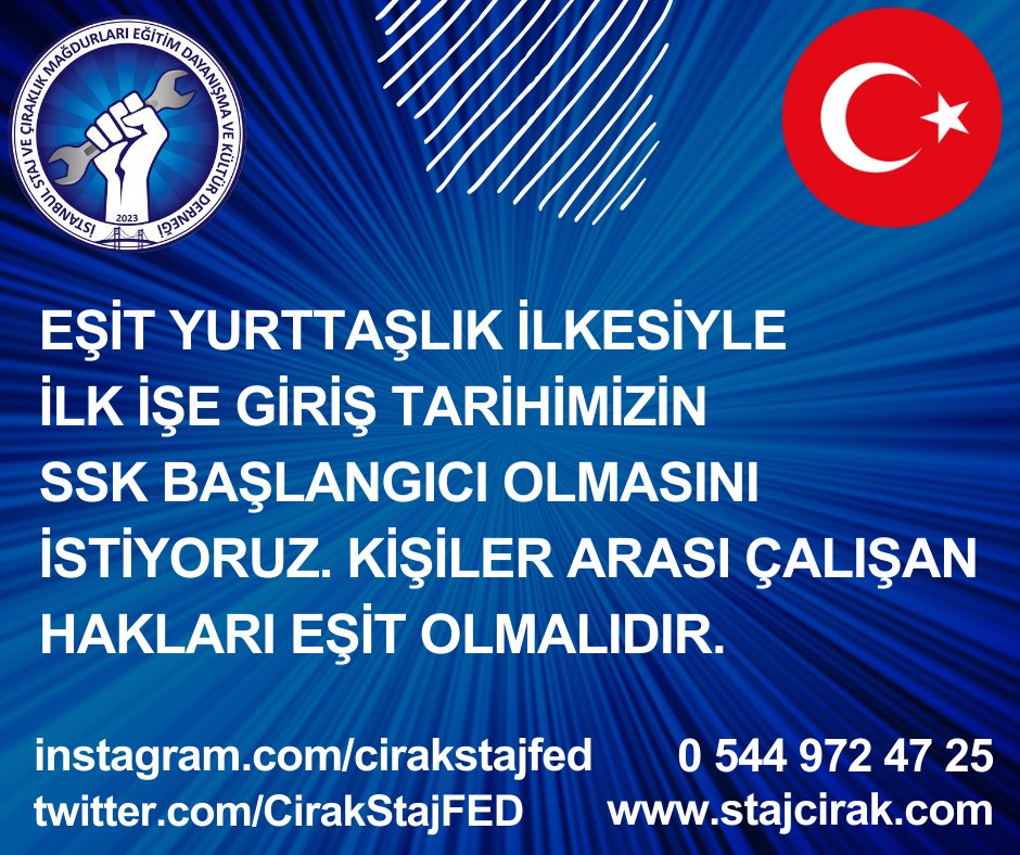 Dünyanın hiçbir yerinde Kısa ve Uzun kol sigorta ayrımı yoktur. Fiili çalışma var ise iş hayatı ve dolayısıyla sigorta süresi de başlamıştır @diskinsesi @Tisk_kurumsal @TurkiyeKamusen TÜRKİŞ HAKİŞ DİSK TESK TİSK TÜSİAD TOBB 3308 #ÇalışmaMeclisindeÇıraklıkSigortasınaDestek