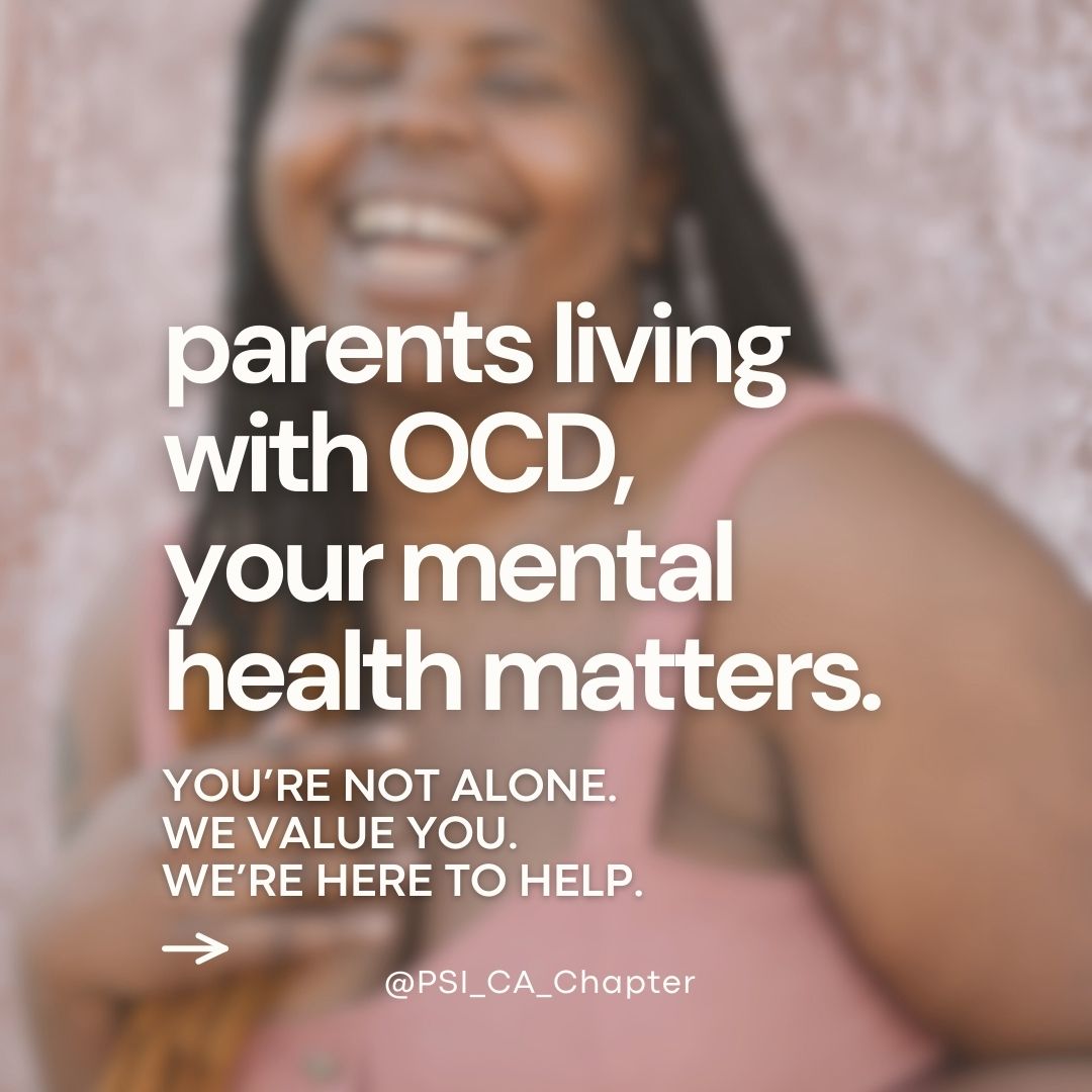 PSI_CA_Chapter's tweet photo. Parents living with OCD, you are NOT alone. Support groups for Moms living with OCD: Every Tuesday @ 5:30pm PT &amp; Parents living with OCD: 1st &amp; 3rd Friday @ 11am PT (inclusive to all parents, gestational, non-gestational experiencing perinatal OCD): https://t.co/aeKhCFBH1P https://t.co/6W1FSl0YAv