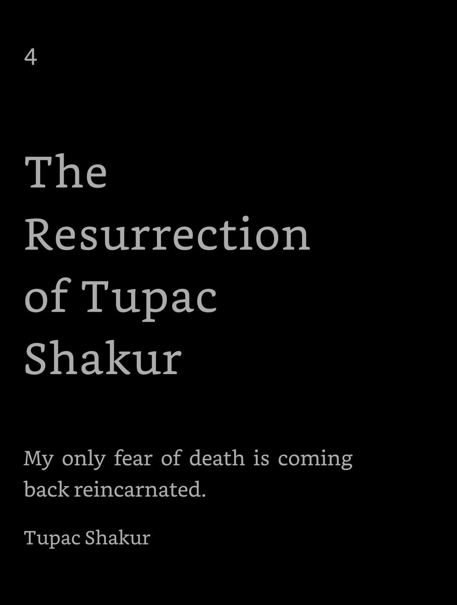 There’s a whole chapter of Resurrecting the Black Body dedicated to Tupac that frames both why Drake is deadass wrong for this and why it’s not surprising … at all.