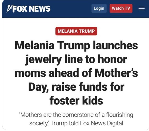 Because nothing speaks more to the needs of foster children than jewelry. W T F