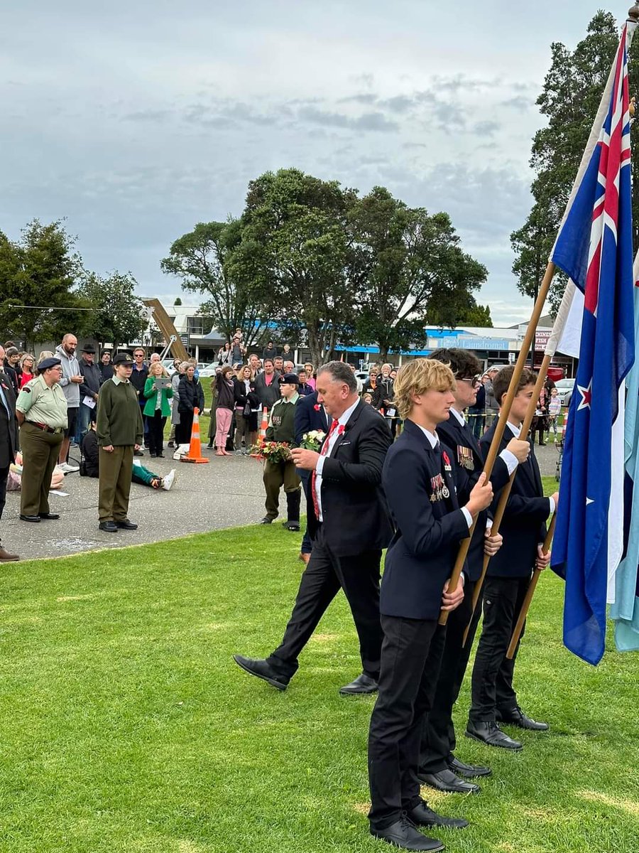 Kerikeri Domain Anzac Service