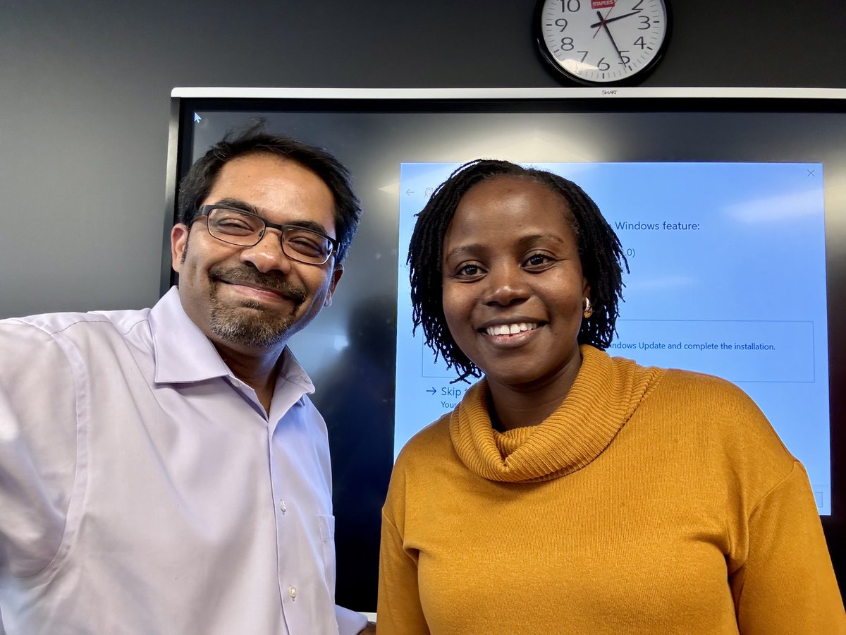 First time meeting the inspiring global health law expert ⁦@SarahBosha⁩ from ⁦@GeorgetownLaw⁩ Great meeting you Sarah and thanks for the support 🙏🏽