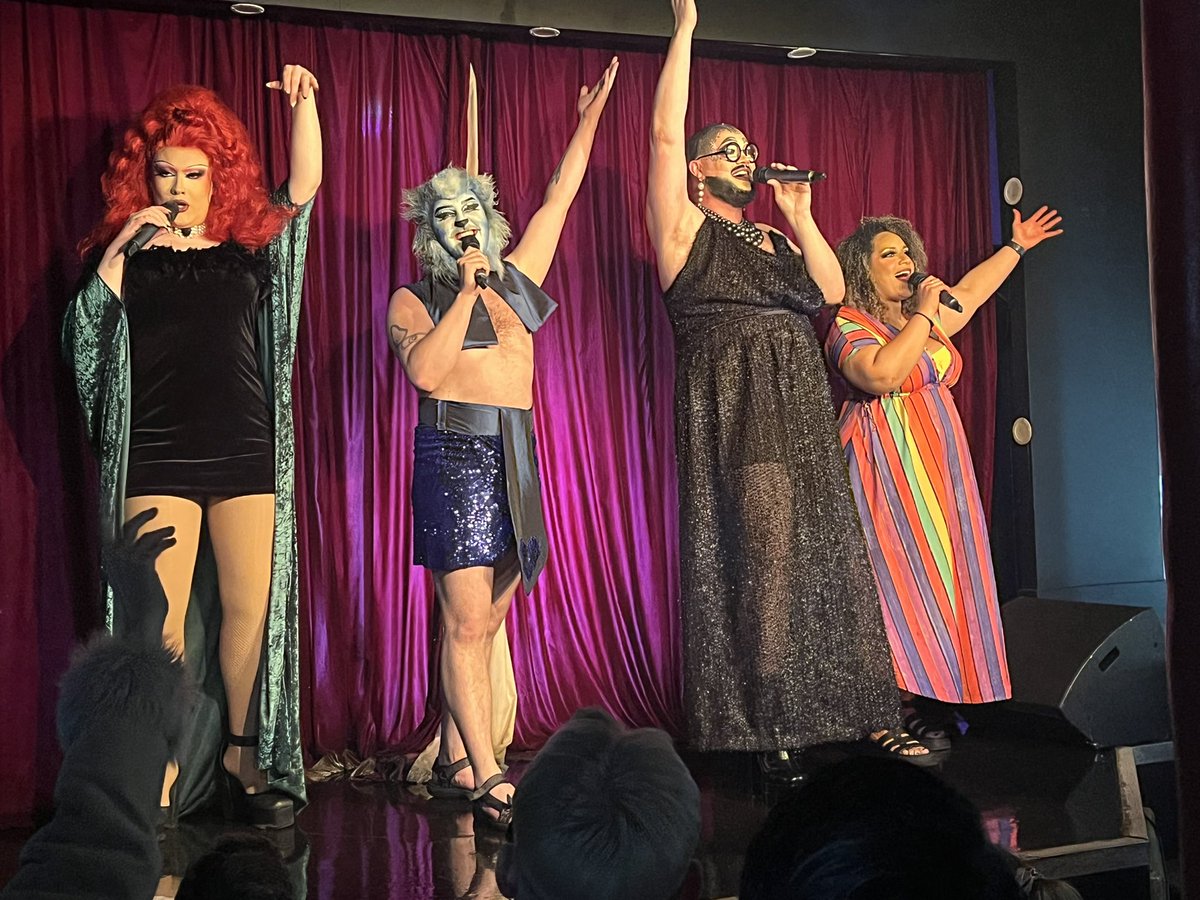 Fantastic show tonight at @thervt… Send in the Clowns from @FattButcher @kingbluromantic @DahliahRivers and @AlannaBoden