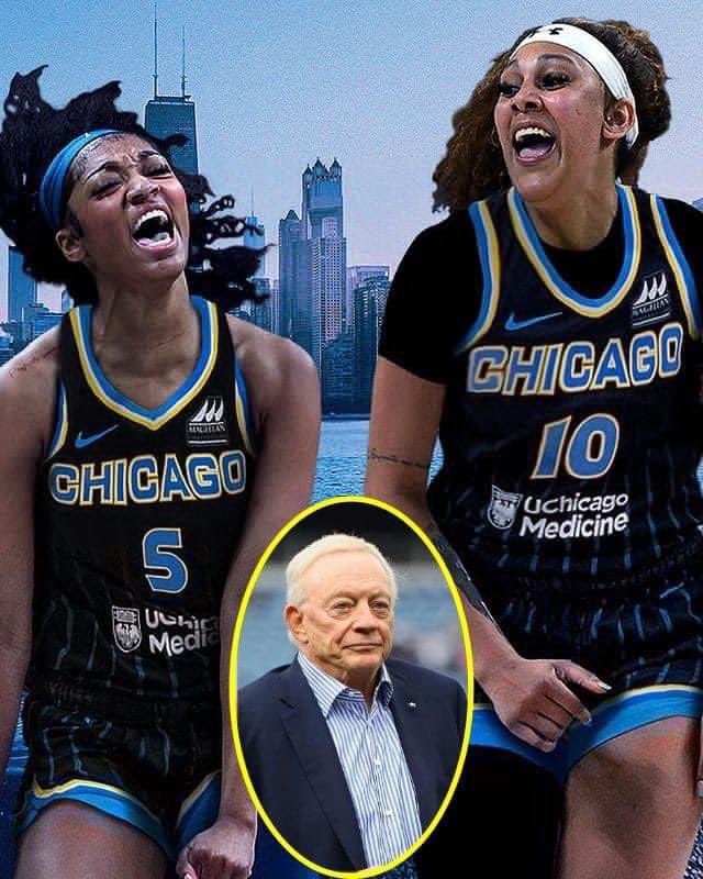 Grindz_TV's tweet photo. #AngelReese &amp; #KamillaCardoso sold more jerseys in one day than the entire number of jerseys sold by the #DallasCowboys for their entire team over the past year. 💪🏿💪🏿💪🏿💪🏿💪🏿
#ChicagoSky https://t.co/ZtXbjFsoRv