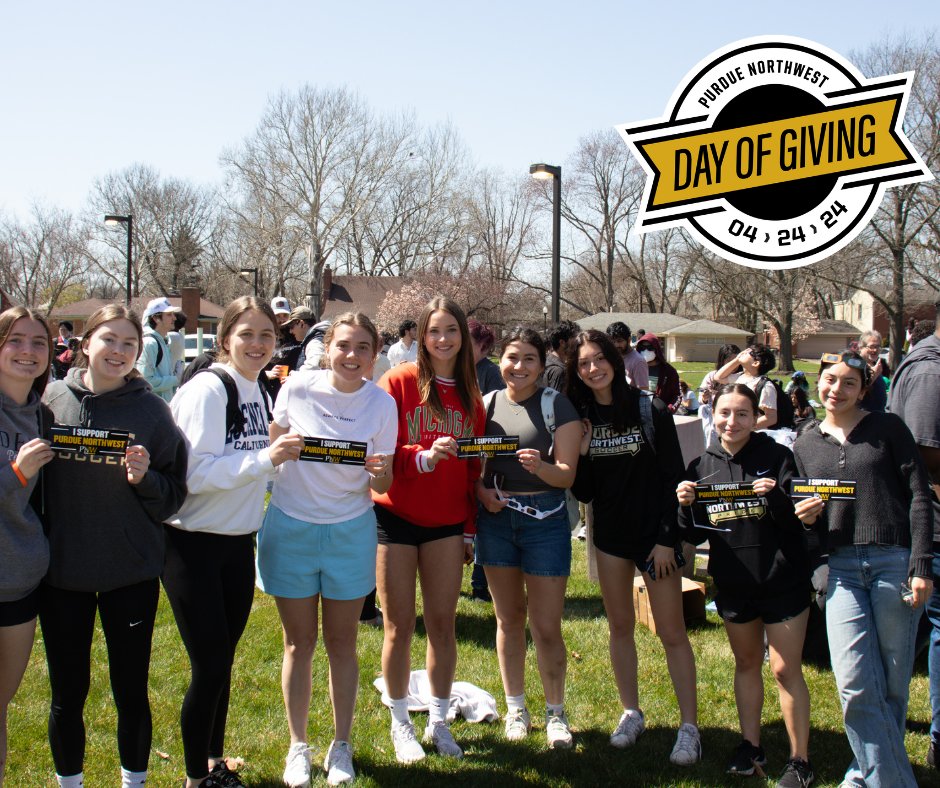 This #PNWDayofGiving, every person who gives a gift to PNW will receive an 'I Support Purdue Northwest' sticker! Give to your favorite PNW unit now to receive your exclusive giveaway: dayofgiving.pnw.edu #PowerOnward