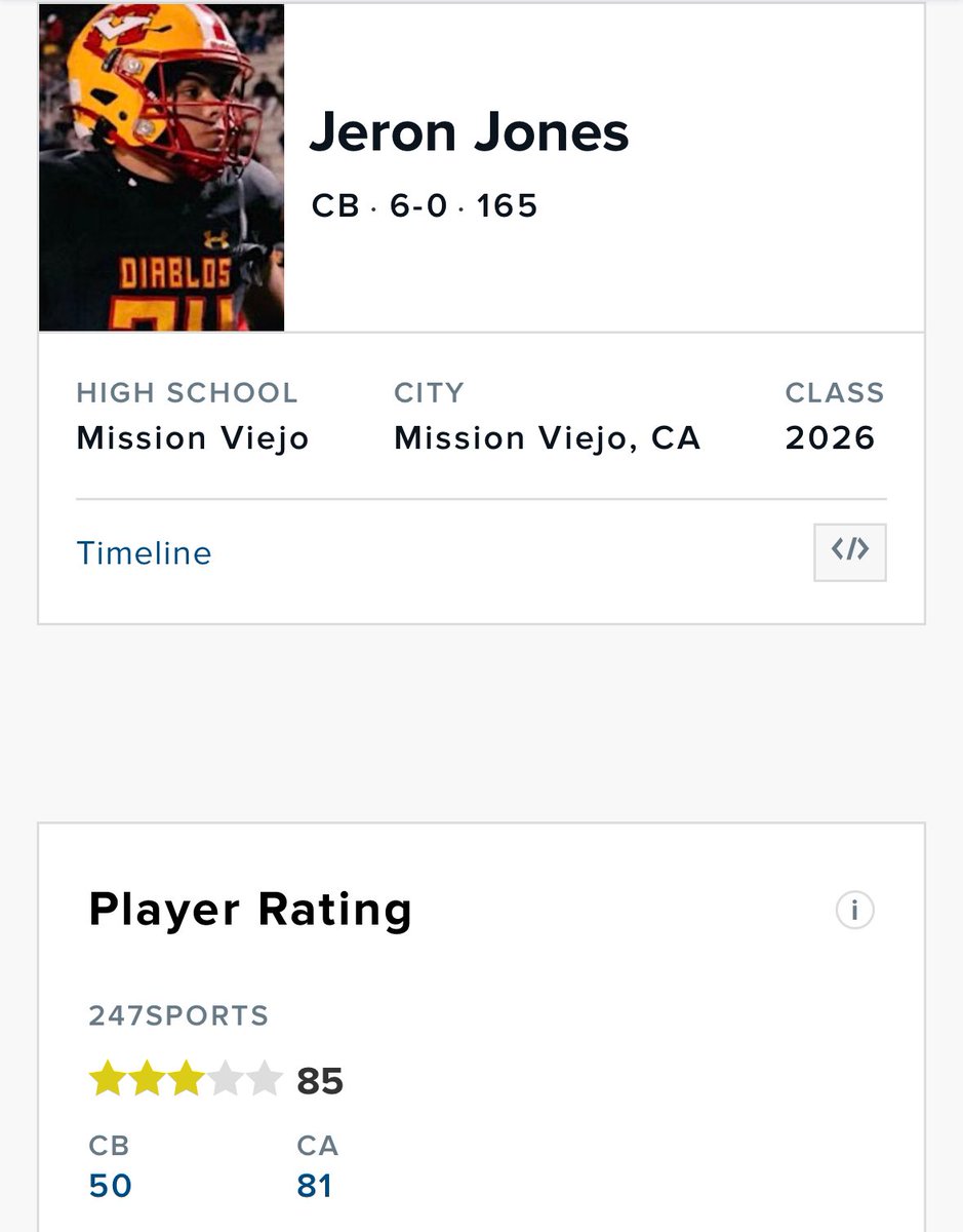 Blessed to be a 3 ⭐️ on 247 @GregBiggins