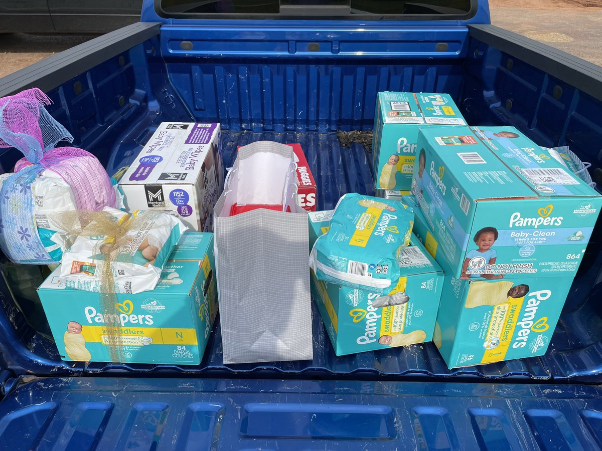 My wife and I are truly blessed to have such an amazing and supportive school family. Our JV and Varsity baseball players and parents surprised me with diapers and wipes for my twins that are arriving in the next 2 weeks. Thank you so much! HERO!