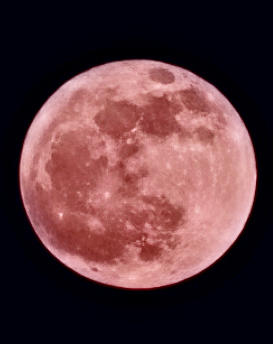 Didn’t get around to posting last night or today but here’s the pink full moon from last night @Kentuckyweather @JimWKYT