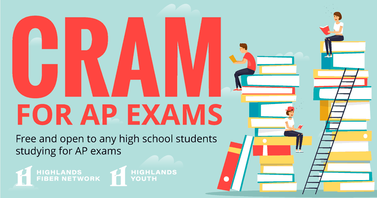 IssHighlands's tweet photo. Enjoy a change of scenery to boost your brain power! Blakely Hall will be open to any high schoolers looking for a place to study for exams on May 5 from 1-5 p.m. Free pizza and snacks will be provided, courtesy of the Highlands Youth Advisory Board and Highlands Fiber Network. https://t.co/WjSIoURYWN