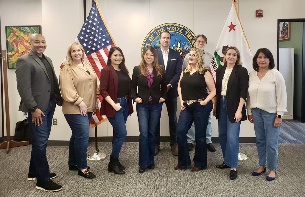 For #DenimDay, Treasurer @fionama joins her staff to stand in solidarity with sexual assault survivors. Victims should never be blamed for the action of others. #EndSexualViolence #DenimDay2024