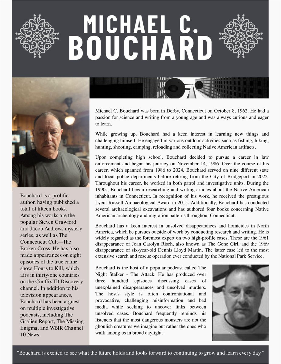 MichaelCBoucha1's tweet photo. Dear friends, Your vote would mean the world to me, and it would help me to continue to produce engaging and thought-provoking content. I would be deeply grateful for your support. Two categories (Police Officer and Author, Thank you, you can vote at: https://t.co/hjY26ZvPFw https://t.co/cfdSvaDLXD