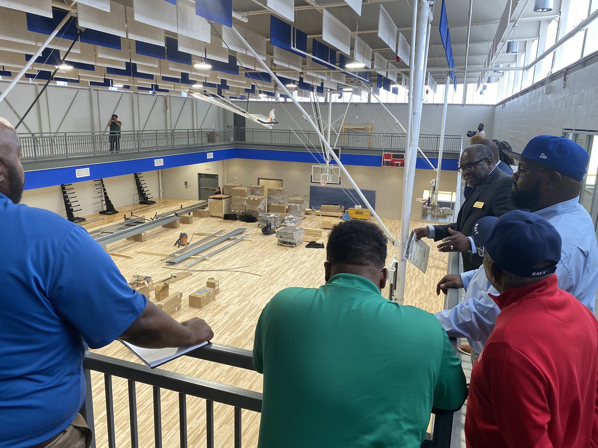 Today, the @AugParksAndRec conducted a construction site visit to the Henry H. Brigham Community Center to provide an update on the construction progress. Augusta, get excited because construction is almost complete, and stay tuned for the grand opening! #GeorgiaCitiesWeek