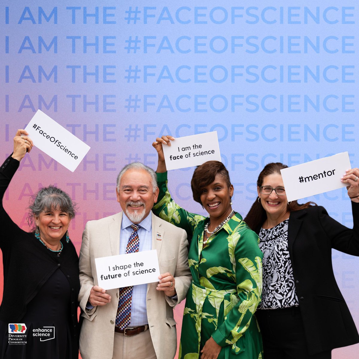 Members of the National Research Mentoring Network represent the #FaceOfScience! @NRMNet enhances mentorship across the country. @nihdpc