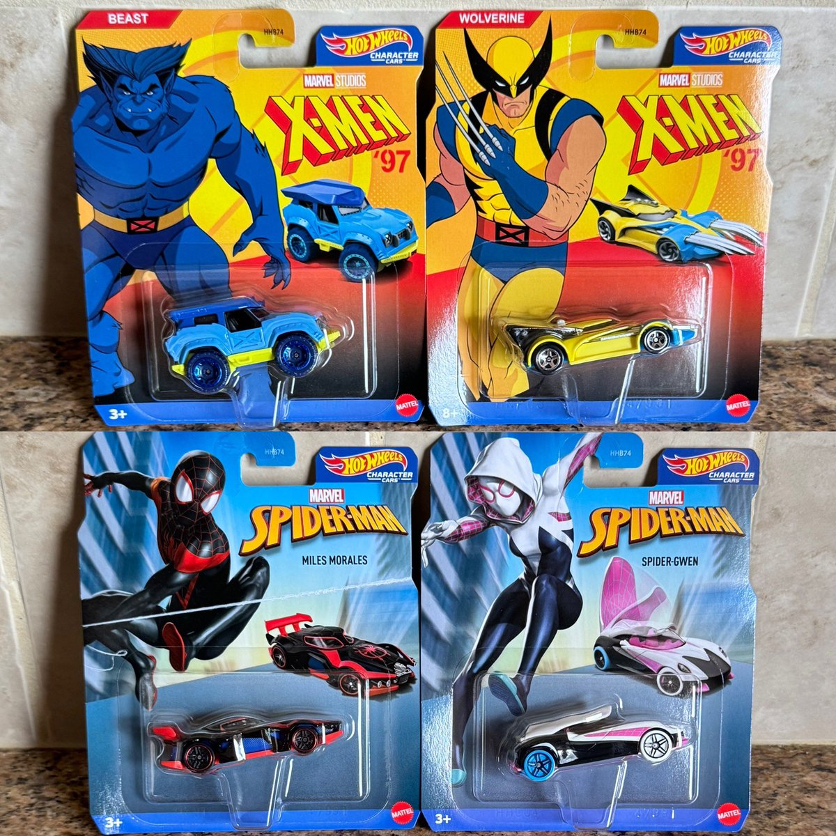 📭📦 Got my X-Men 97 & Spider-Man Hot Wheels! . #HotWheels #Mattel