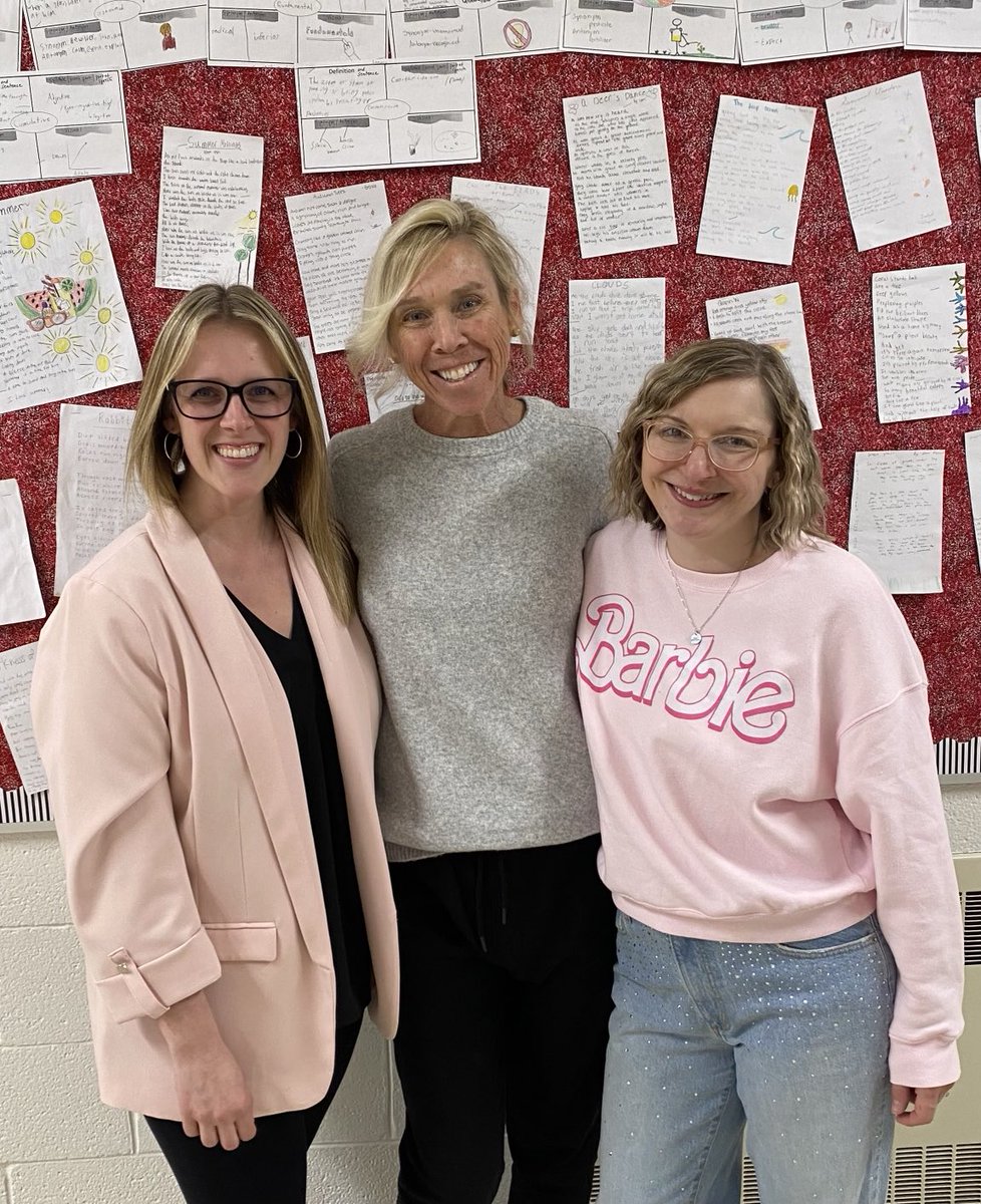 Having a ‘Barbie’ moment as spirit week continues! 7th grade ELA PLC 🩷💓⁦@PPMS_SDE⁩