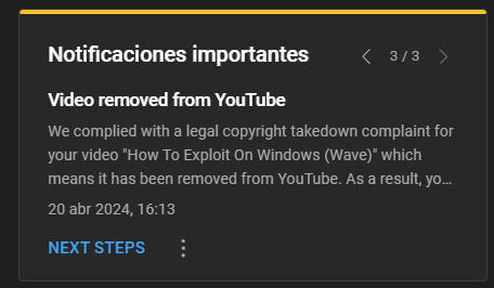ShopXdhc80085's tweet photo. @FurkyRB @TeamYouTube @TeamYouTube Im Being Striked Down For Publishing Videos With "Codex" &amp; "Wave" That Are Not Part Of That Guy And I Do Not Want My Account To Get Terminated https://t.co/uwCPgCLc7P