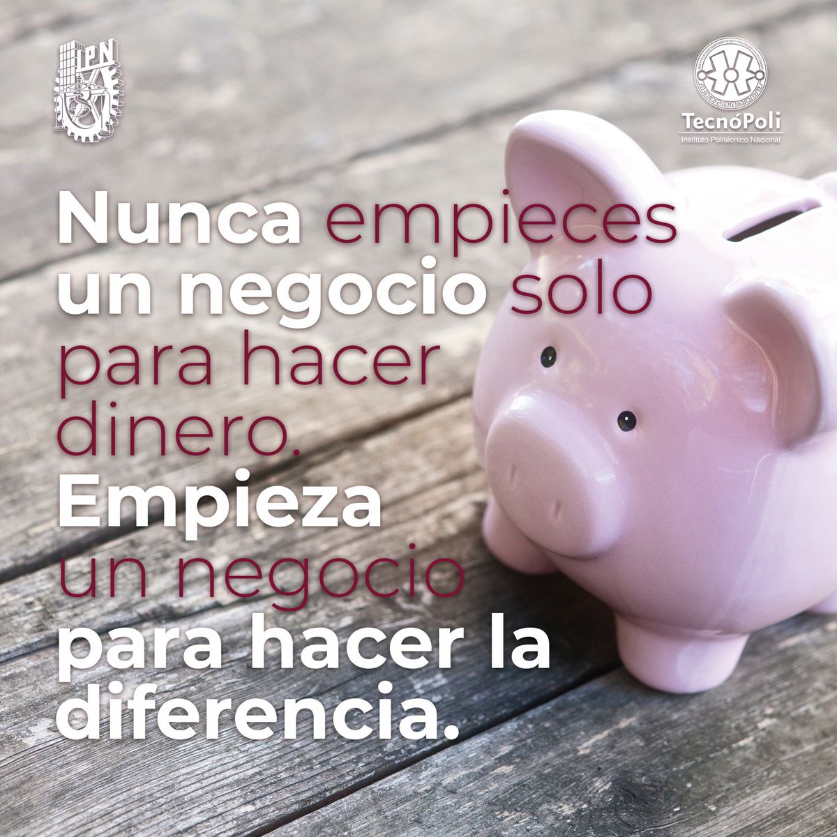 ipn_tecnopoli's tweet photo. Construye un legado más allá de las ganancias. Enfoca tus negocios en crear impacto social y contribuir al bienestar de la comunidad." #comunidadpolitecnica #IPNOficial #DIET #DSETT #ESCAIPN #ESEIPN https://t.co/XJKCl0F9yV