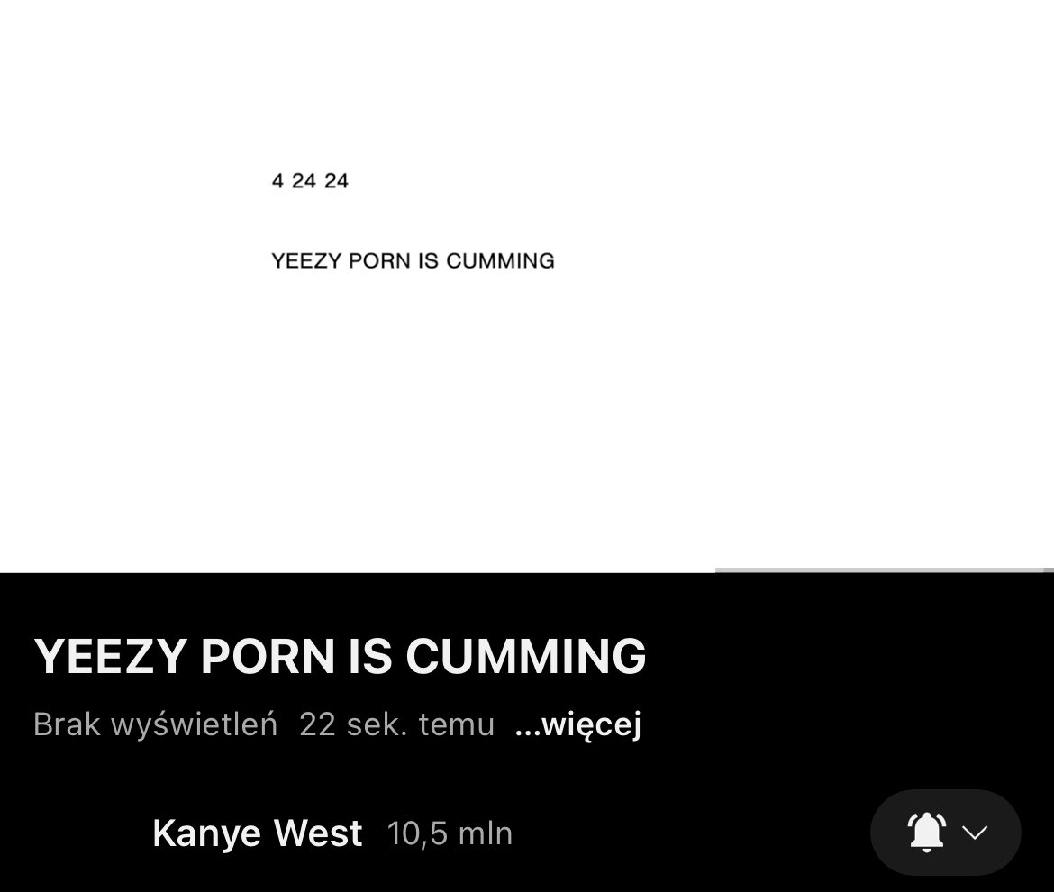 trapownia on X: 4.24.24 YEEZY PORN IS CUMMING oli 🤨🤨🤨🤨  t.co3IMYimAiGU  X