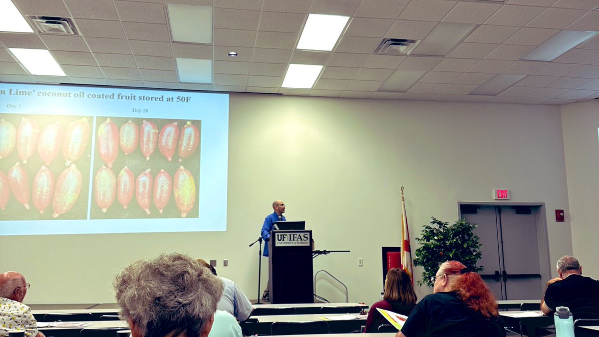fruitscanbefun's tweet photo. Exciting day at our #fingerlime event. Good turnout, several relevant #presentations from @ufhorticulture @UFTropical @UFcitrus @UFIFASCitrusREC faculty and an #Interesting #field visit. #seedit @FDACS https://t.co/4BcqoVqCvs