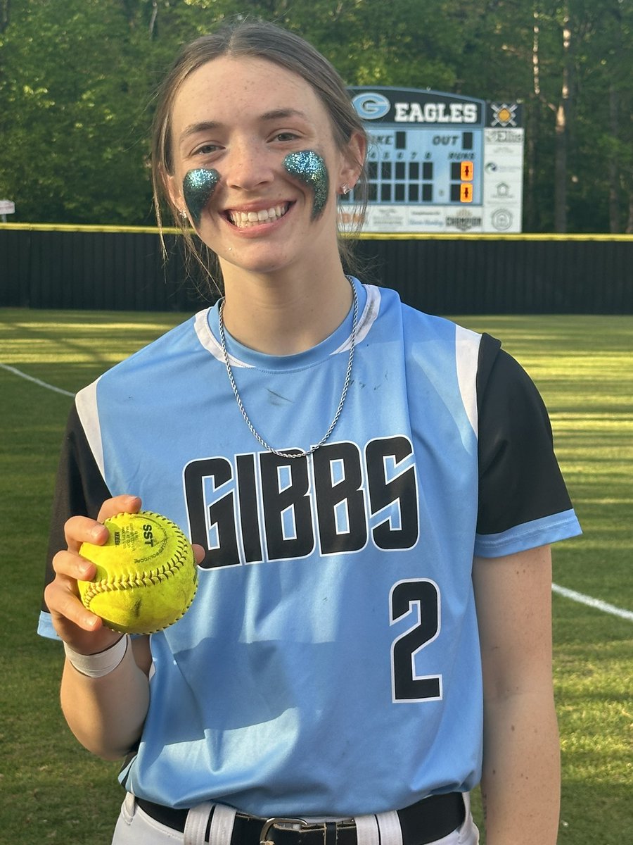Senior Night Dinger for Bird in the 12-0 win over Karns <a href="/GibbsAthletics/">Gibbs Athletics</a>  <a href="/GibbsSoftball/">Gibbs Softball</a>