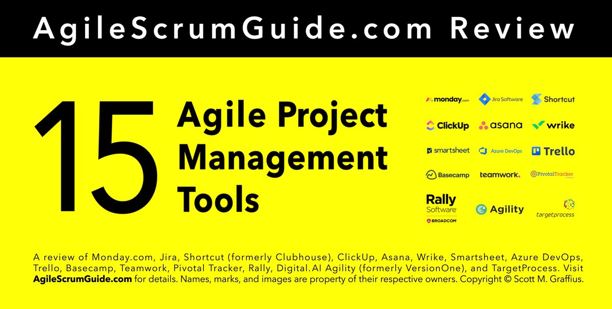 AgileScrumGuide's tweet photo. Review of 15 Agile Project Management Tools ⏐ https://t.co/Kta0GHXjh9 ⏐ #Agile #Agility #AgileTools #AgileProjectManagement #AgileProjectManagementTools #Agilist #ScrumMaster #AgileCoach #ProjectManagement #AgileProjectManager #AgileProjectManagement #AgileScrumGuide #PMP