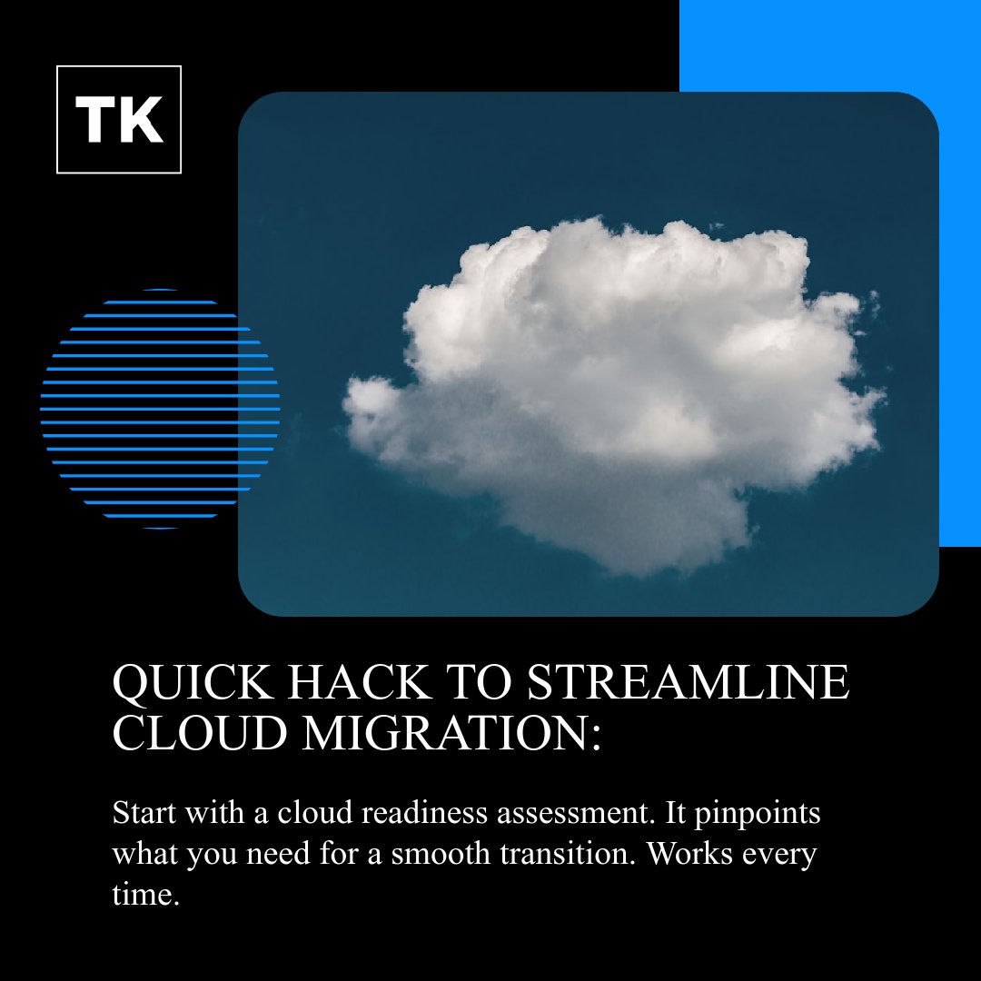 🚀 Navigating the cloud doesn't have to be a stormy affair. 👉 Your business deserves to soar! #CloudMigration #TechSolutions #OptimizeIT