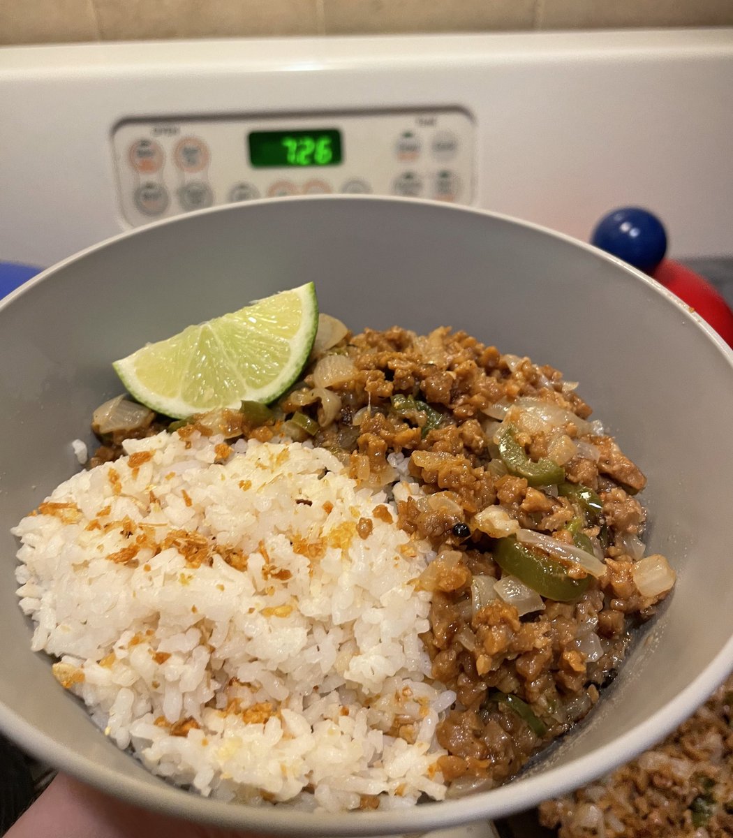 made some vegetarian sisig