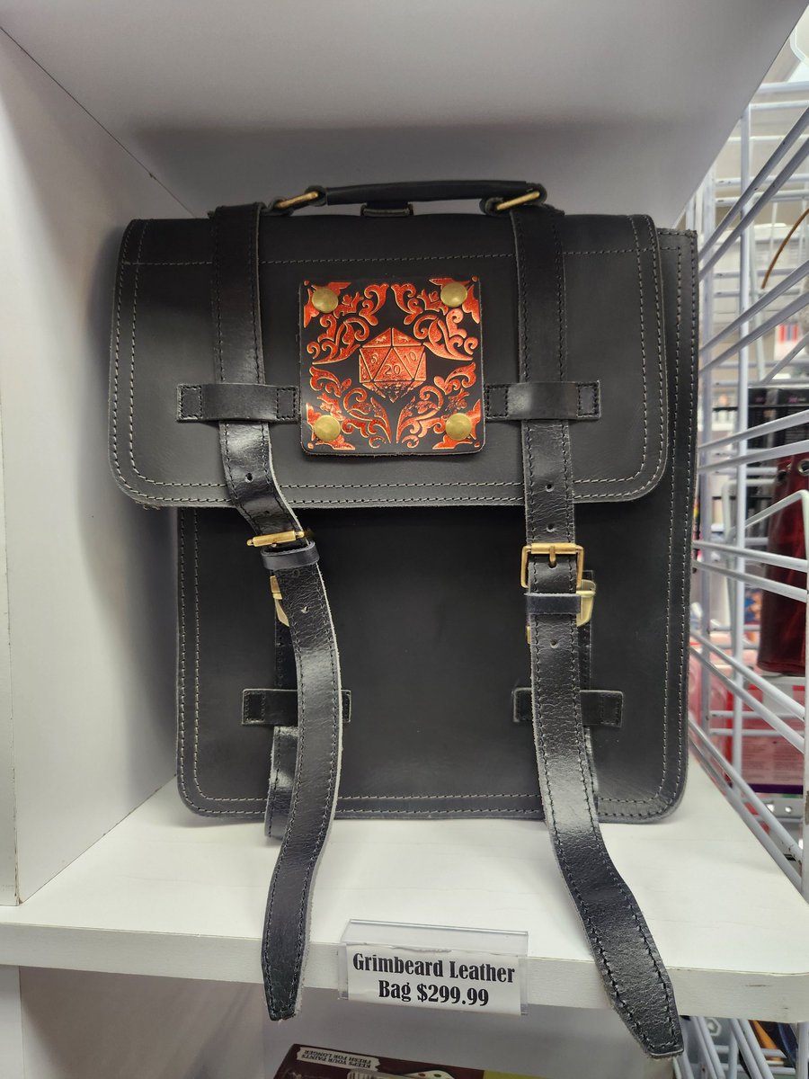 Among the unremarkable belongings of this dungeon you've been raiding, you find this bag. 
It's worth a wopping 300gp, genuine leather, exchangeable patches, and straps. 
A bag that would last you a lifetime, you think. 
You just have to reach out, and take it
#dungeonsanddragons