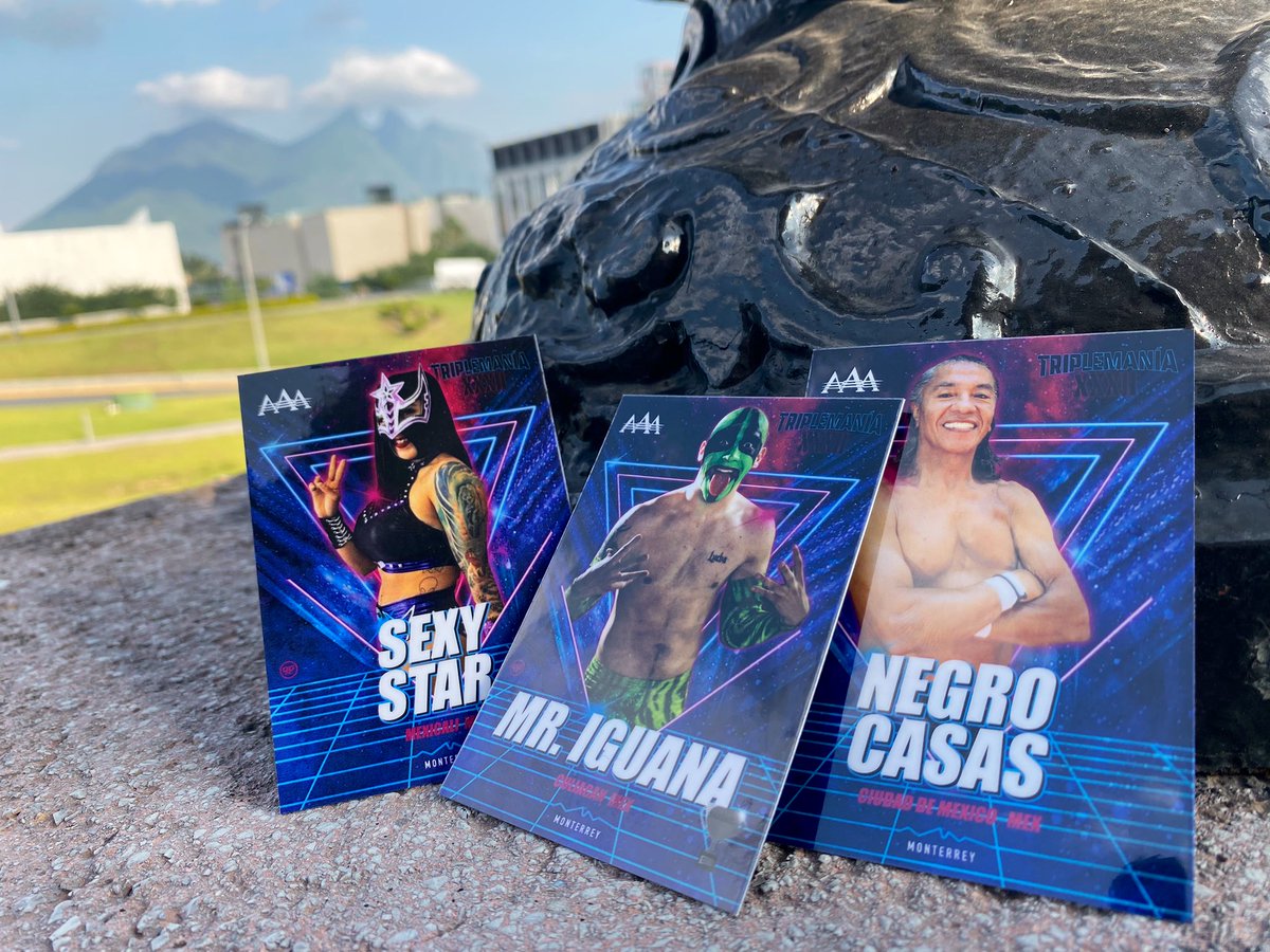 Triplemania XXXII Monterrey tendrá Cards :) Roster completo, par de extras incluidos y opción a completarlo con los luchadores sorpresa que aparezcan esa noche!