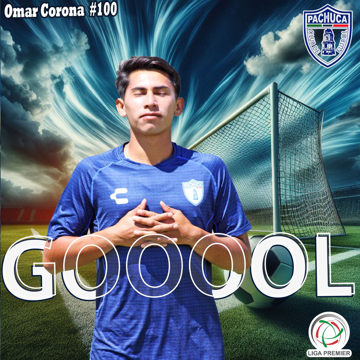 🟦GOOOOOOOOL!!!!⬜️

⚽️ Pachuca Premier 2-0 Aguacateros Club Deportivo Uruapan
🥅 IDA cuartos de final 

Omar Corona hace el segundo

#PachucaPremier #laligapremierjuegaentodoméxico #LigaPremierFMF <a href="/LigaPremier_FMF/">Liga Premier FMF</a> <a href="/adictosala_p/">Adictos a la Premier Mx</a>