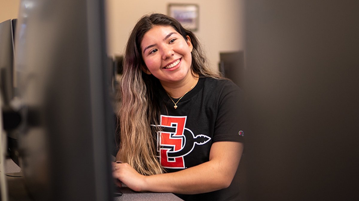 SDSU’s textbook accessibility program sets participation records, gets a rebrand Equitable Access, soon to become Day1Ready, ensures students early access to course materials, and 80% of SDSU’s undergrads are using it. Read More: bit.ly/3QgQnx1