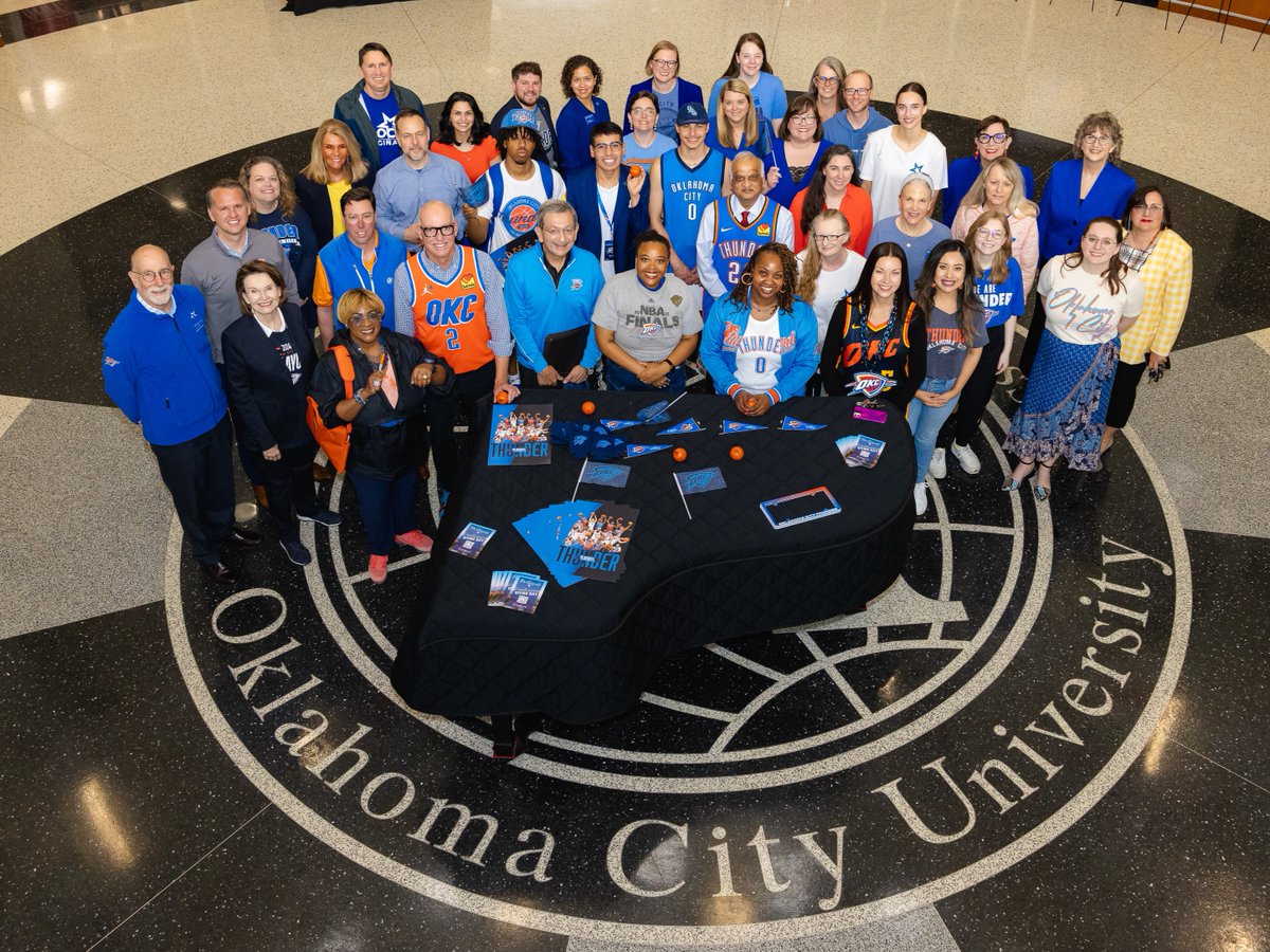 It's game day for the @okcthunder! 🏀 Good luck to the Thunder as they compete in game two of the NBA playoffs tonight! OCU is rooting for you! 🌟