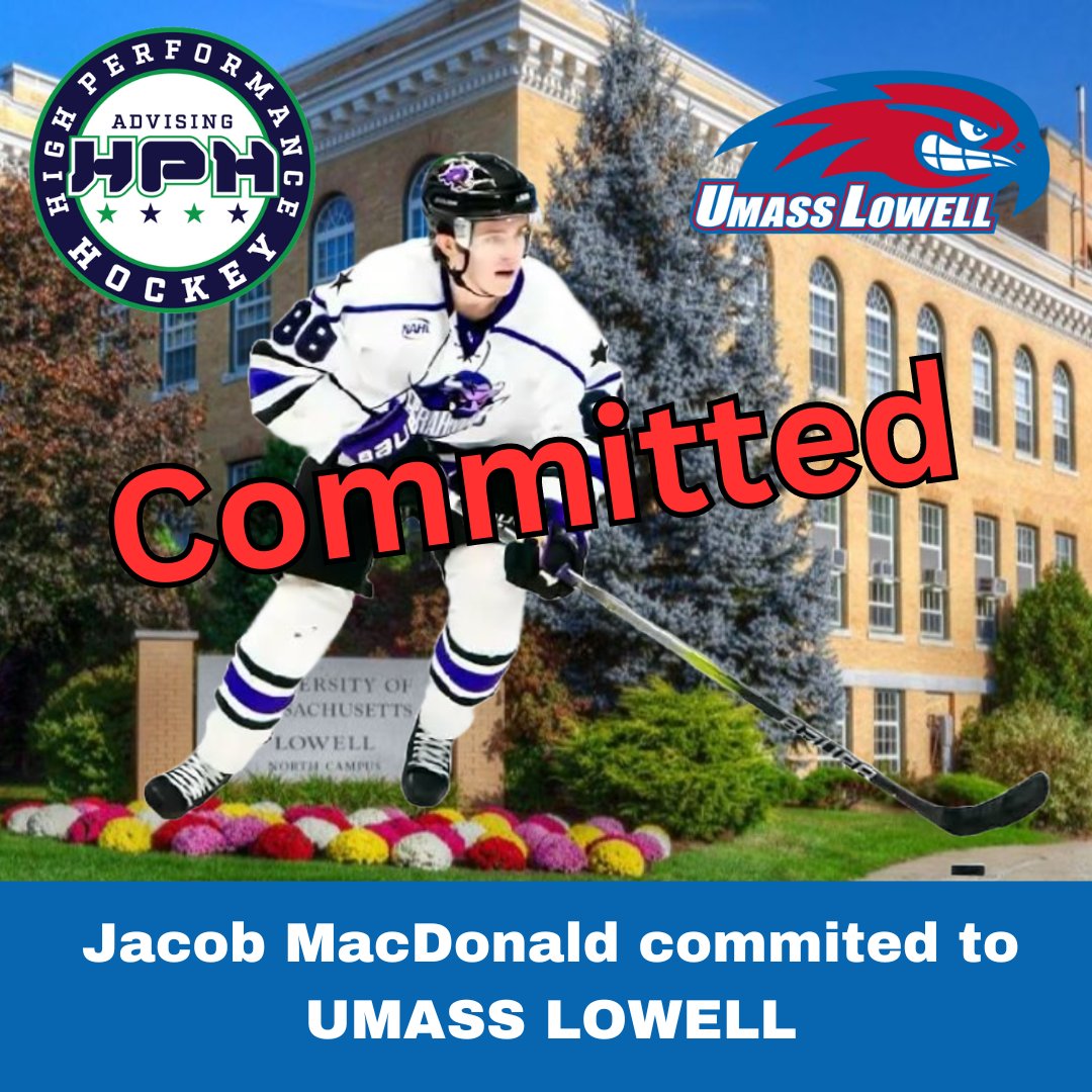 Congrats to Jacob for committing to UMass Lowell!! #HPHFamily