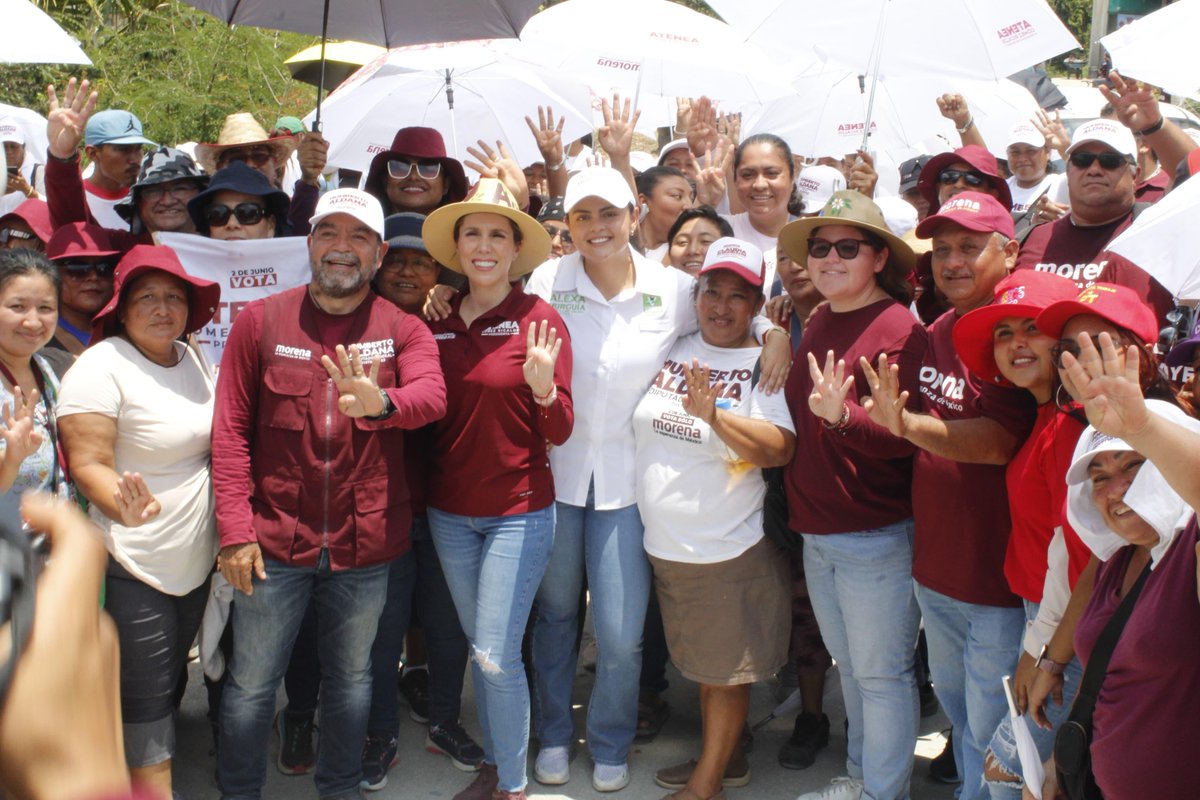 el_sureste's tweet photo. Alexa Murguía, candidata a Diputada Local por el Distrito 4 por la coalición "Seguimos Haciendo Historia", hizo un llamado a los electores de la zona continental para que ratifiquen su apoyo al proyecto transformador que comenzó en 2021. https://t.co/FbyzkU43gN https://t.co/zdVmVQoOqx