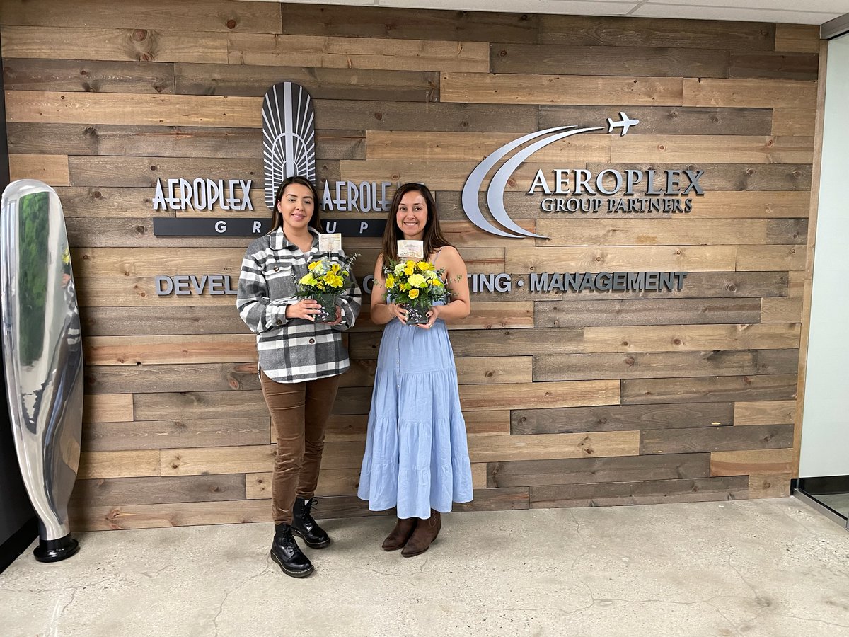 Happy #AdminProfessionalsDay! 🌟 A big shout-out to the amazing admin pros who keep us on track, Erica and Liz. Thanks for all you do! ❤️

#administrativeprofessionalsday #adminlove #businessaviation #bizav #teamaeroplex #teammemberappreciation