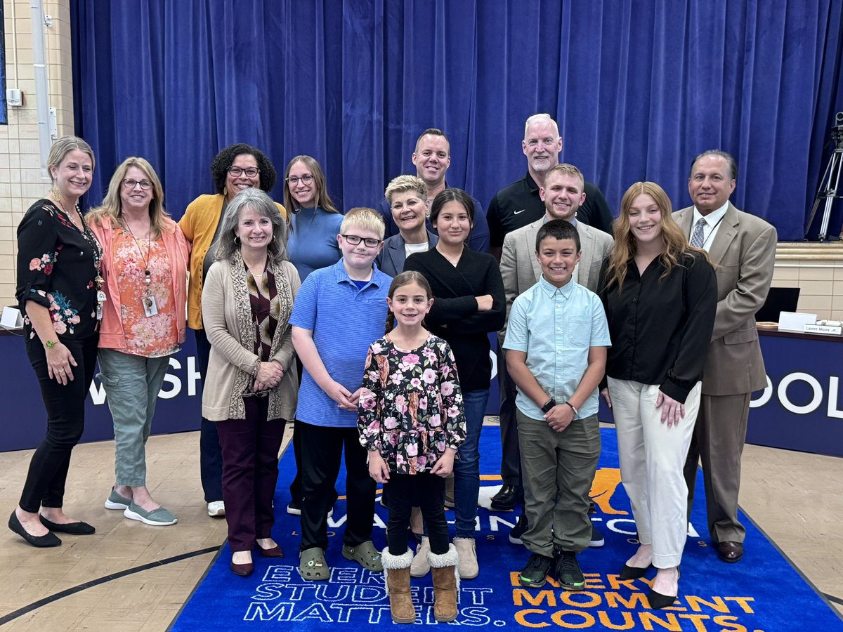 At tonight’s board meeting, Meadowvale Elementary students talked about their experience at the Challenge Learning Center and a novel they were reading!