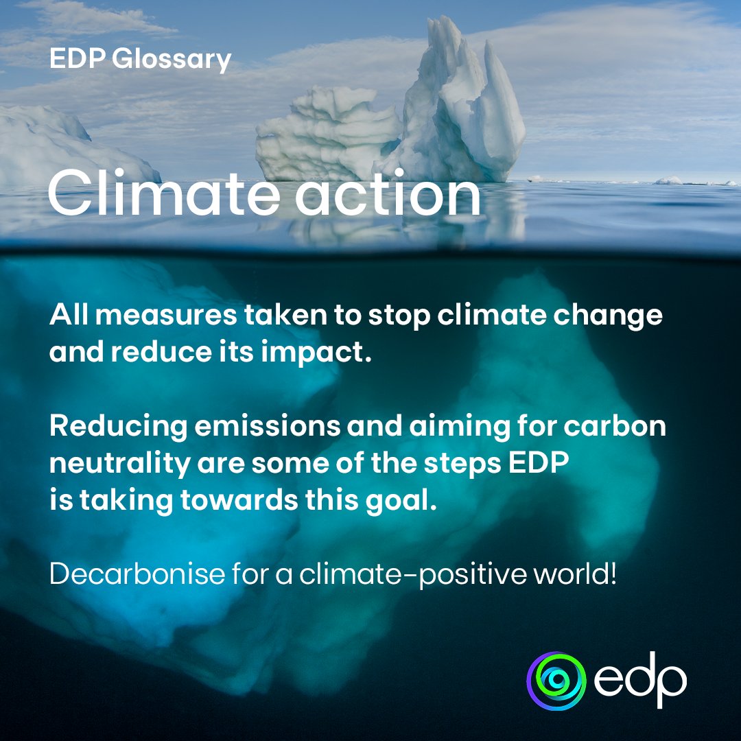 robinhopereque's tweet photo. Climate action is key to our strategy at EDP, because building a low-carbon future is a commitment we made long ago. Our goals include: coal-free by 2025, all green by 2030, and net-zero by 2040.

Learn more: https://t.co/BVH9AFMRe5

#EDPWeChooseEarth #AllGreen2030 #ClimateAction https://t.co/gFNtubAmLW