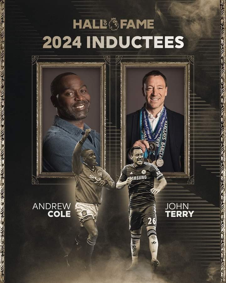 Welcome to the #PLHallOfFame, Andrew Cole and John Terry! 🏅