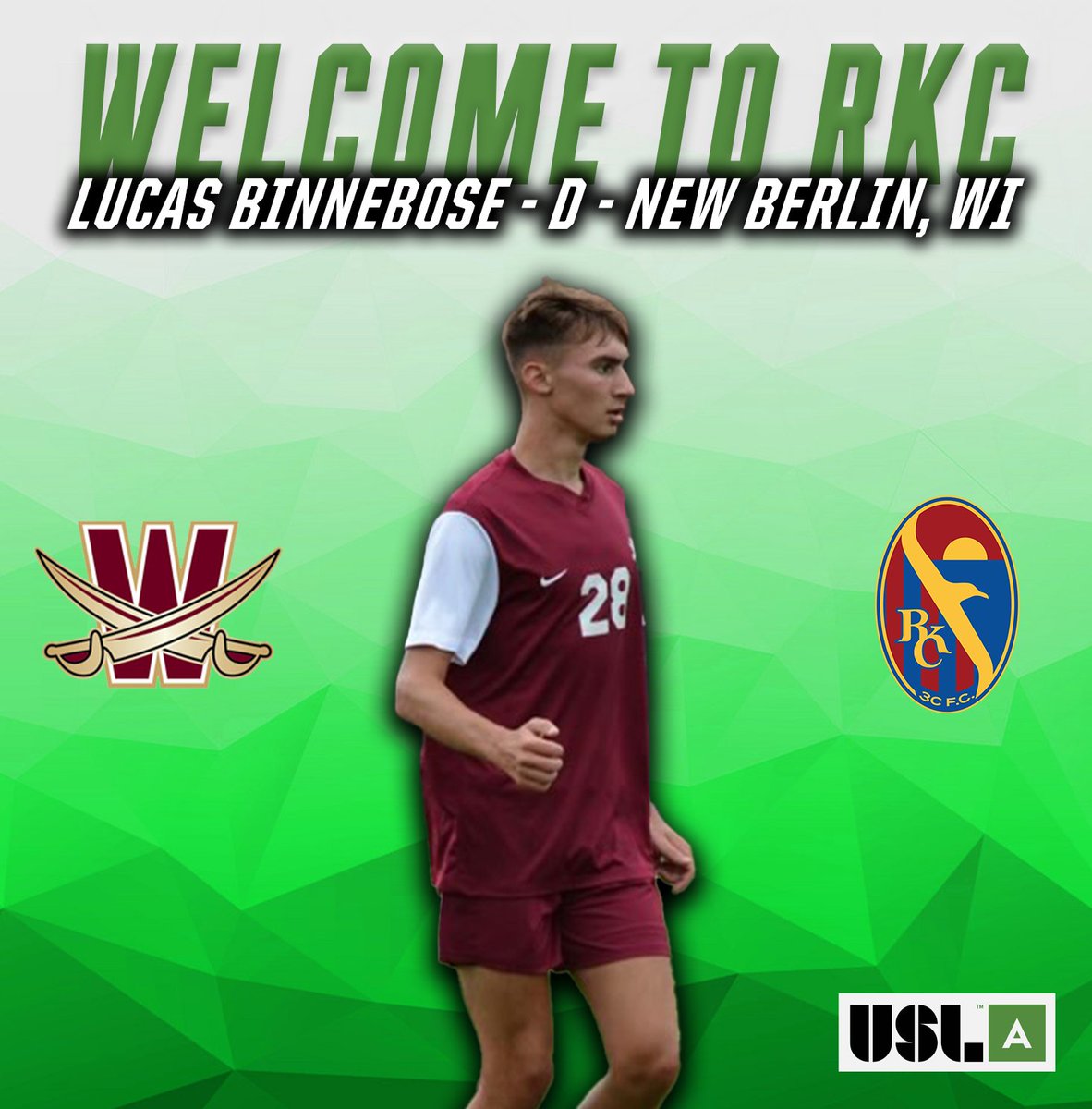 ➤ Griffin Meisterheim, Croatian Eagles SC, J.I. Case HS
➤ Lucas Binnebose, Bavarian United SC MLS Next, Walsh University

#262Made | #BringYourAGame

Interested in joining the club? Head to our website to learn more!