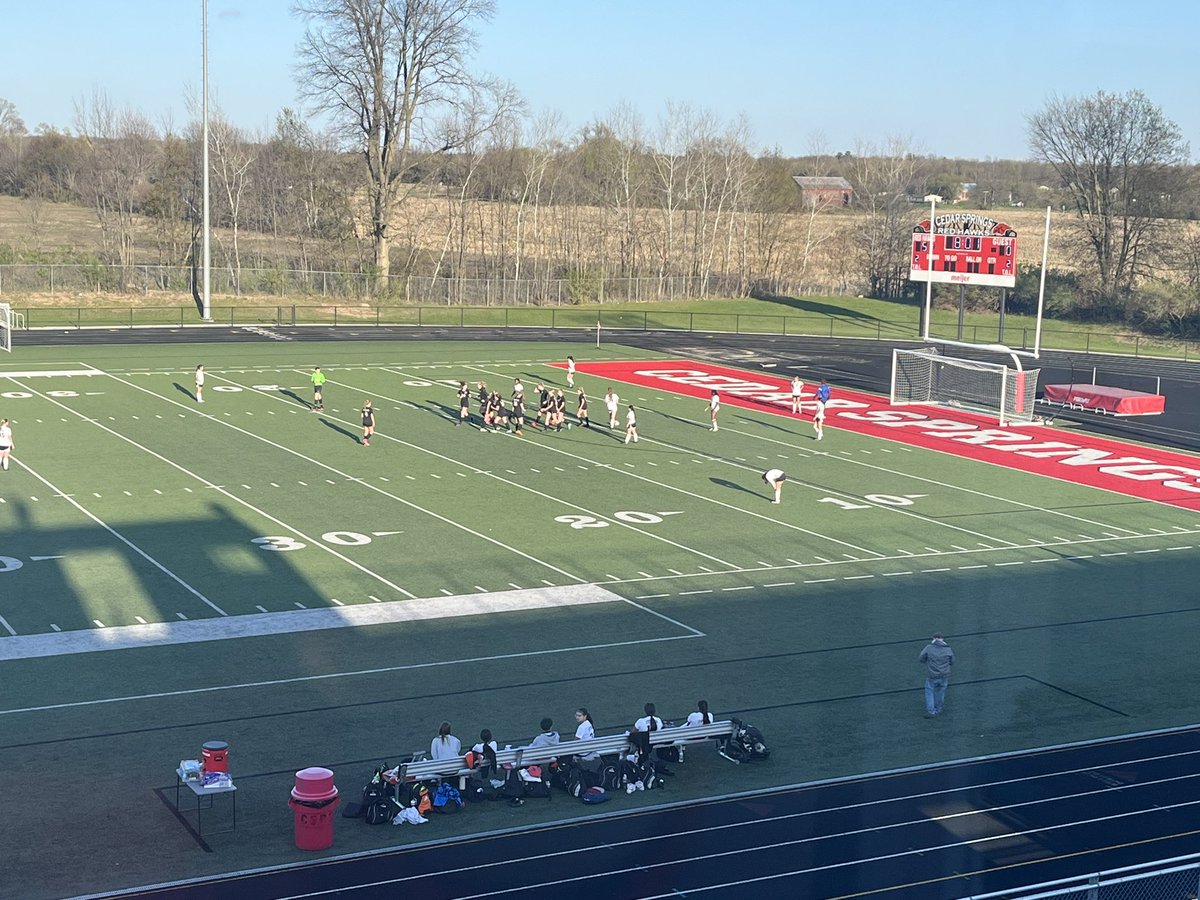 Kassuba scores with 32 seconds remaining in the first half! Varsity Girls lead Ottawa Hills 8-0!

#goredhawks #gocedar