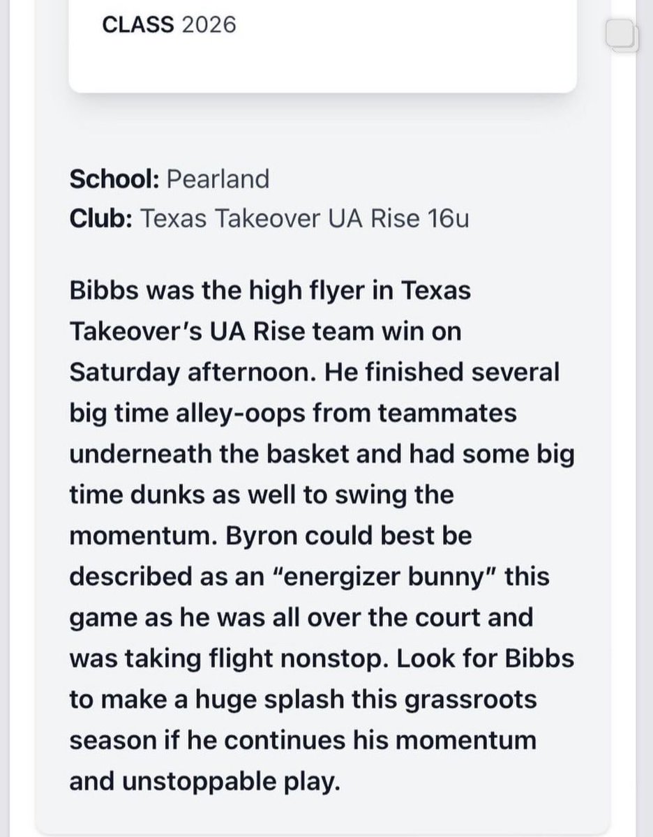 @PrepHoopsTX Thanks for the write up🤝🏾 Keep watching it’s only the beginning🤞🏾 More work to get done🙏🏾 @PlandHoops @TxTakeover_Ned @tteBBClub @gregory_coachtx @RcsSports @BallSoHardSS @RobCInTheGym @TXHSBB @djones8301 @AnalyticalCoach @Chris_Mudge @PVAMU_MBB @LamarMBB @GHAHoops…