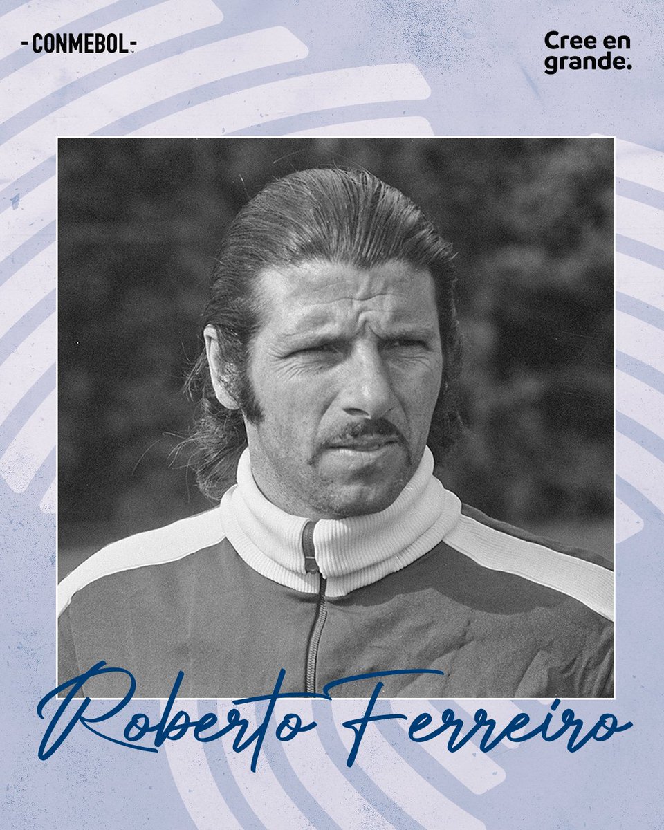 ¡Un día como hoy nacía Roberto “Pipo” Ferreiro! ⭐🇦🇷 Leyenda de @Independiente, club con el que consiguió dos CONMEBOL @Libertadores como futbolista y una más como entrenador de la institución. 🏆🔴 #CreeEnGrande | #AniversarioCONMEBOL