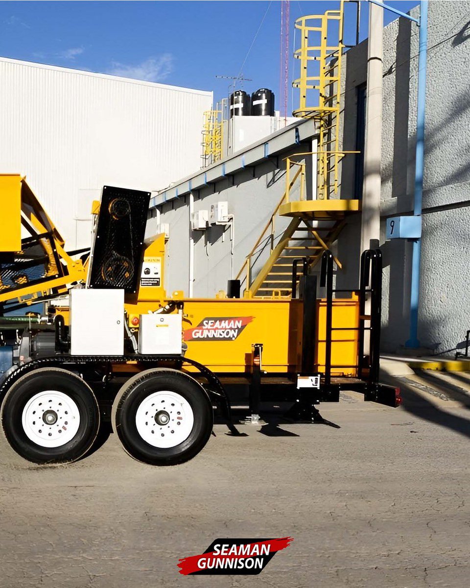 Maximize your efficiency and reduce your footprint with our pick-up towed Seaman COMPACT MIXER Pugmill Plant. All options from our Full-sized Pugmill Plants available, our customary SEAMAN GUNNISON heavy-duty build applies 🚧

📲 seaman-gunnison.com/pugmill-plants…